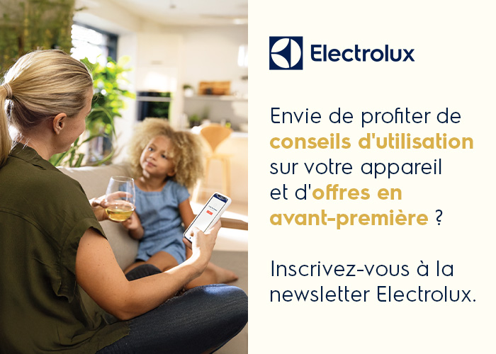 electrolux newsletter info