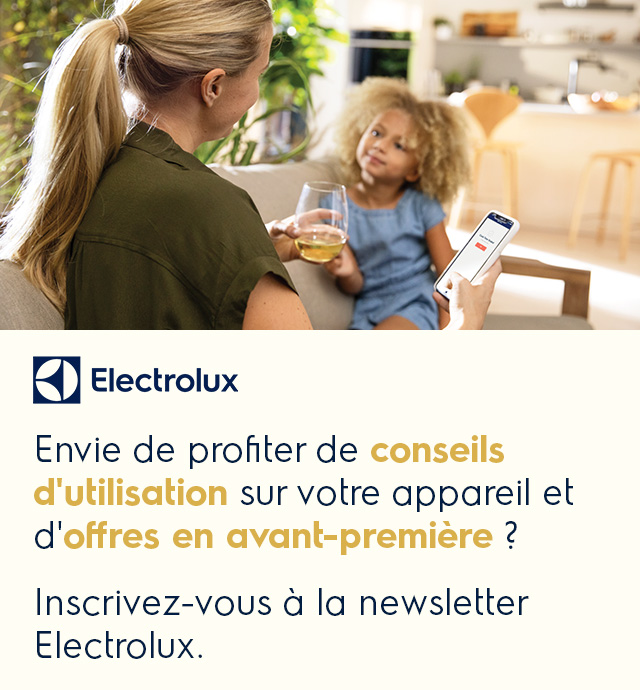 electrolux newsletter info